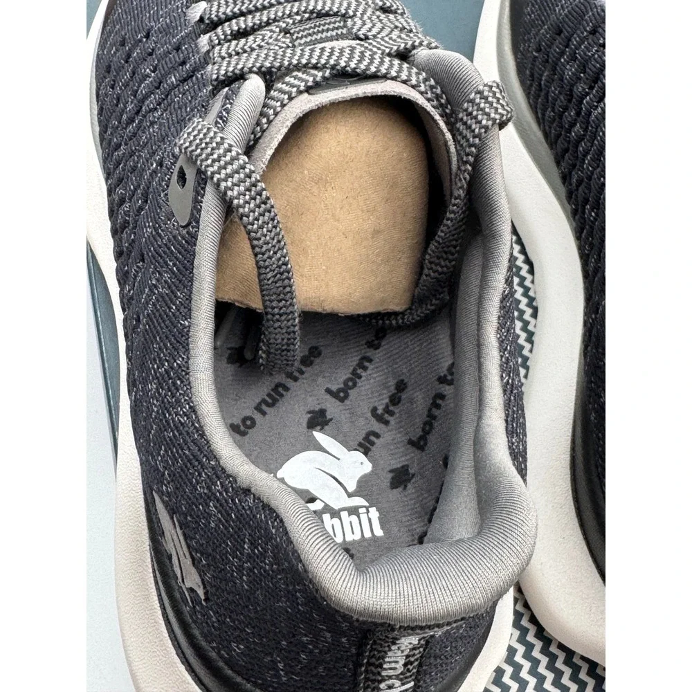 Rabbit‎ Dream Chaser Mens 9 Running Shoes Black Grey RMSDC-1_BLACK New in Box